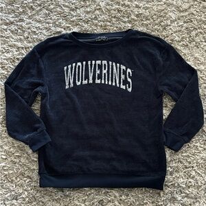 Vintage Michigan Wolverines women’s top size small game day couture